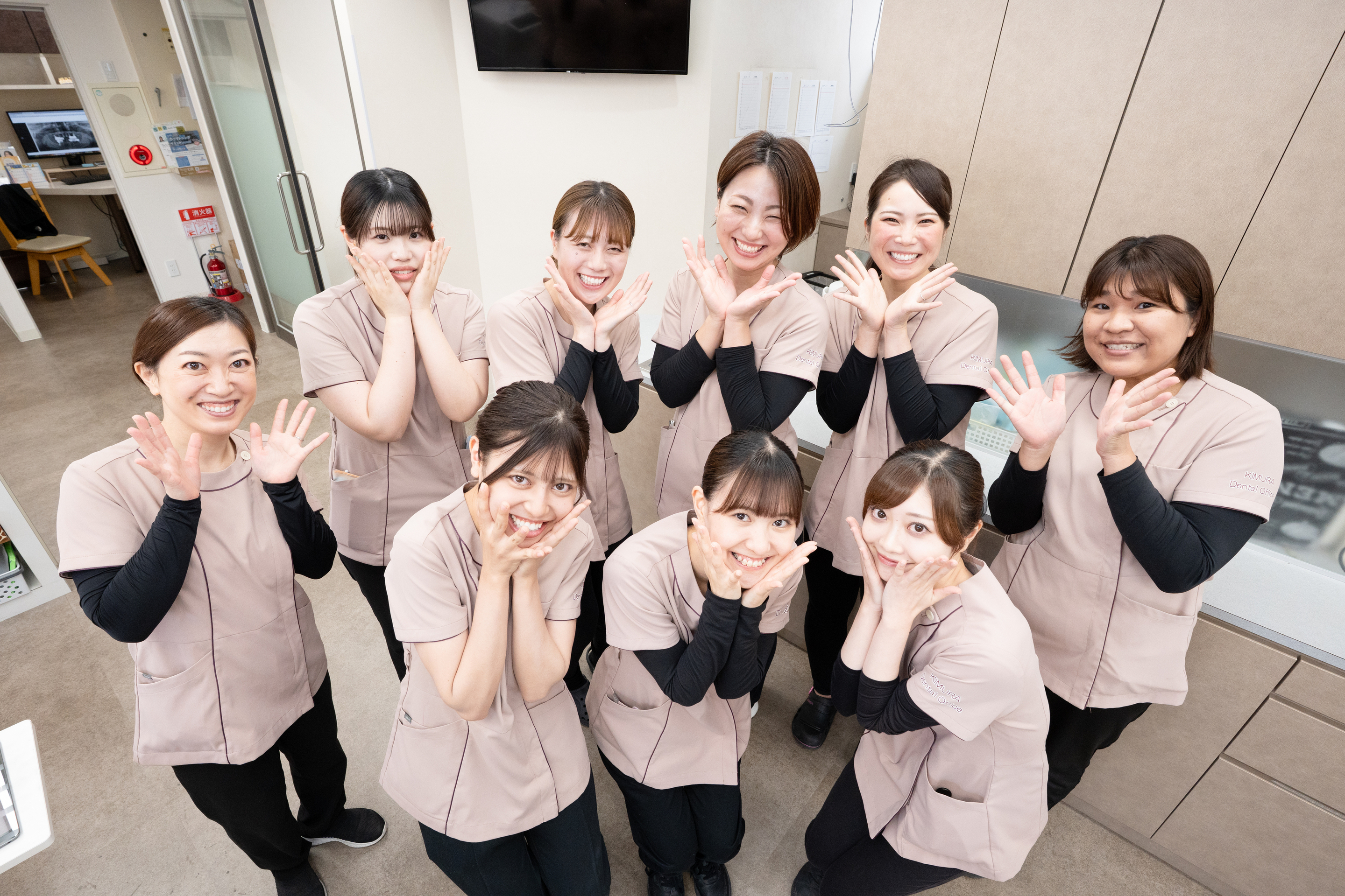 1.スタッフ同士の仲が良い